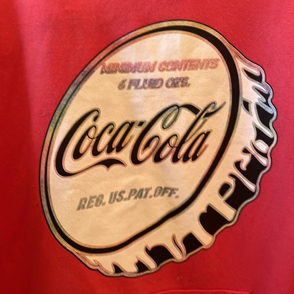 Youth XL Coca-Cola Hoodie - Picture 2 of 5
